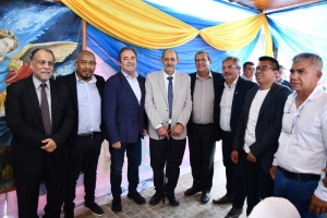 Bernis acompa&ntilde;&oacute; las honras a San Miguel Arc&aacute;ngel en Yuto