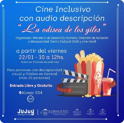 Cine Inclusivo para personas con discapacidad