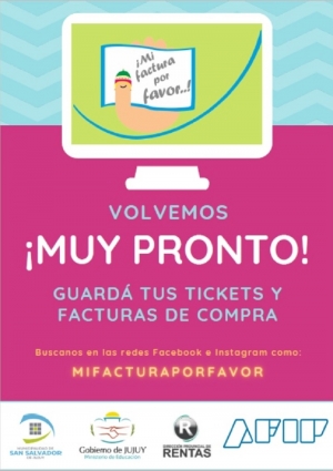 &ldquo;MI FACTURA, POR FAVOR&rdquo; desde casa