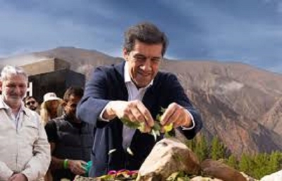Carlos Sadir inaugur&oacute; el nuevo apeadero del Tren Solar de la Quebrada