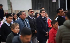 Sadir acompa&ntilde;&oacute; las fiestas patronales de Santa Clara y anunci&oacute; obras para la localidad