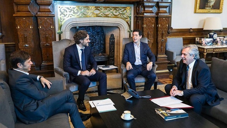 Fern&aacute;ndez analiz&oacute; con Rodr&iacute;guez Larreta, Kicillof y ministros la continuidad del aislamiento