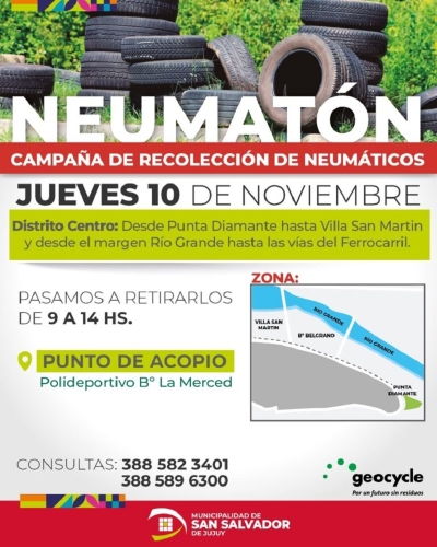 Campa&ntilde;a de recolecci&oacute;n de neum&aacute;ticos