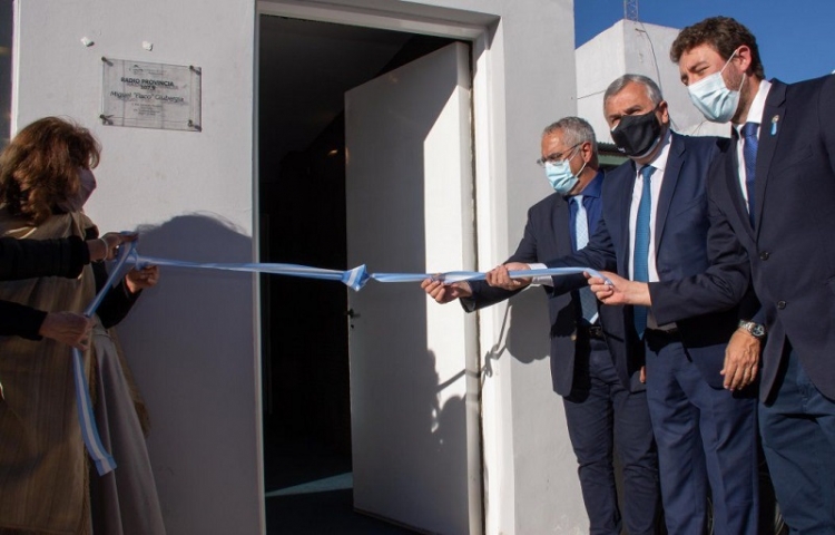 Homenaje a Miguel "Flaco" Giubergia en la inauguraci&oacute;n de la primera radio p&uacute;blica de la provincia