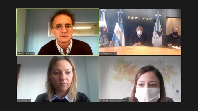 Infraestructura. Morales agiliza obras en la ruta 34 y gestiona infraestructura de saneamiento ambiental