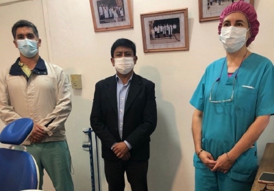 Primera cirug&iacute;a bucomaxilofacial en el Hospital Oscar Or&iacute;as
