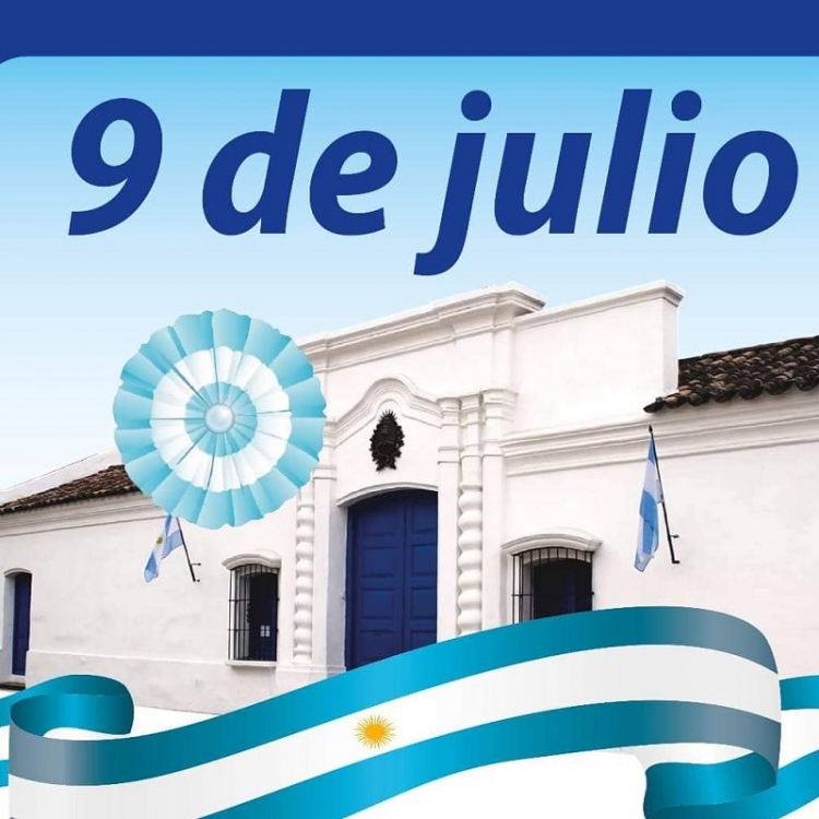 Izamiento por el D&iacute;a de la Independencia y aniversario del barrio  9 de julio