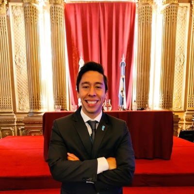 El joven dirigente de la UCR, Dr. Leandro Morales, obtuvo una importante beca para viajar a los EEUU en el a&ntilde;o 2022.