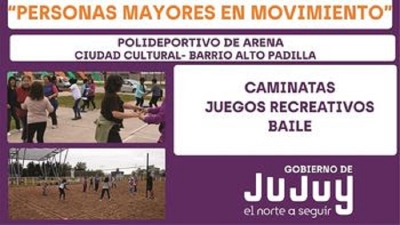 Encuentro &ldquo;Personas Mayores en movimiento&rdquo; en la Ciudad Cultural