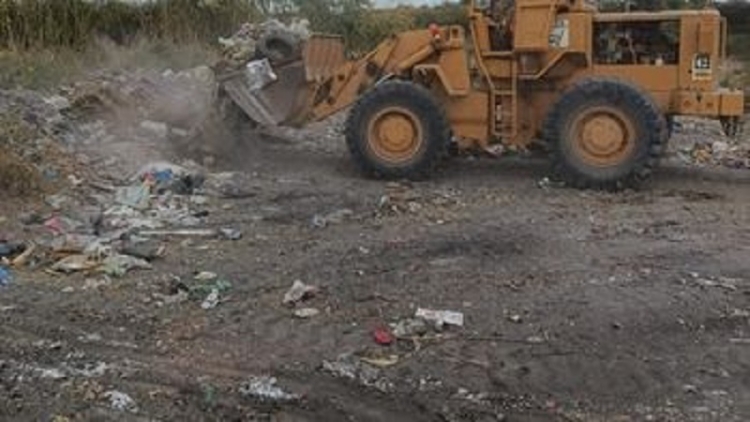 GIRSU JUJUY S.E. y Vialidad Provincial realizaron una nueva limpieza en un punto cr&iacute;tico de la RN N&deg;66