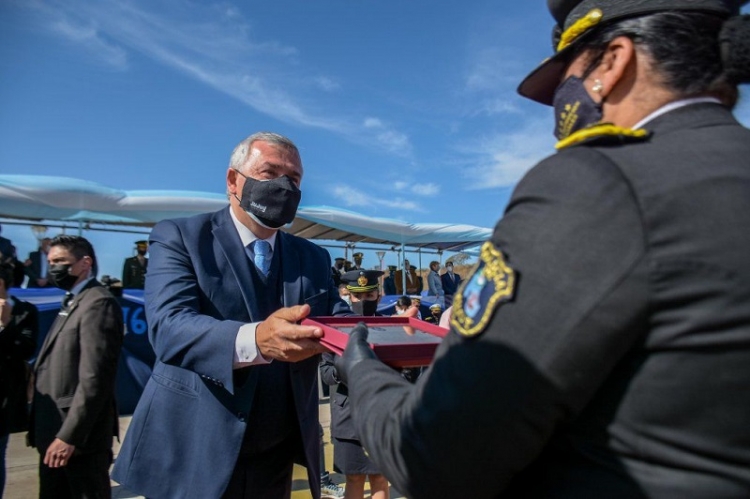 Morales encabez&oacute; el acto por el 176&deg; aniversario de la Polic&iacute;a de Jujuy