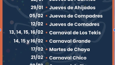 Calendario de Carnaval 2026, m&aacute;s de un mes de celebraci&oacute;n, m&uacute;sica y tradici&oacute;n