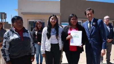 Sadir entreg&oacute; viviendas en Puesto del Marqu&eacute;s