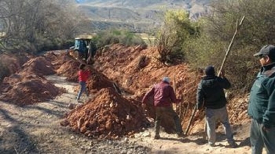 Inician obras de bioingenier&iacute;a con 'vetiver' en Valle, Quebrada y Ramal