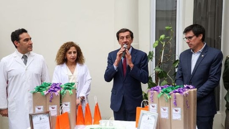 Sadir encabez&oacute; la celebraci&oacute;n por los 175 a&ntilde;os del hospital "San Roque"